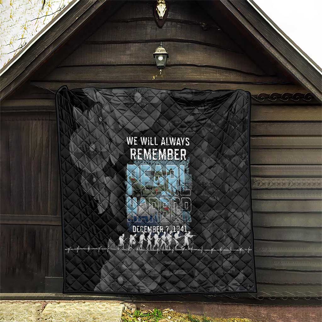 Pearl Harbor Remembrance Day Quilt We Will Always Remember LT05 - Polynesian Pride