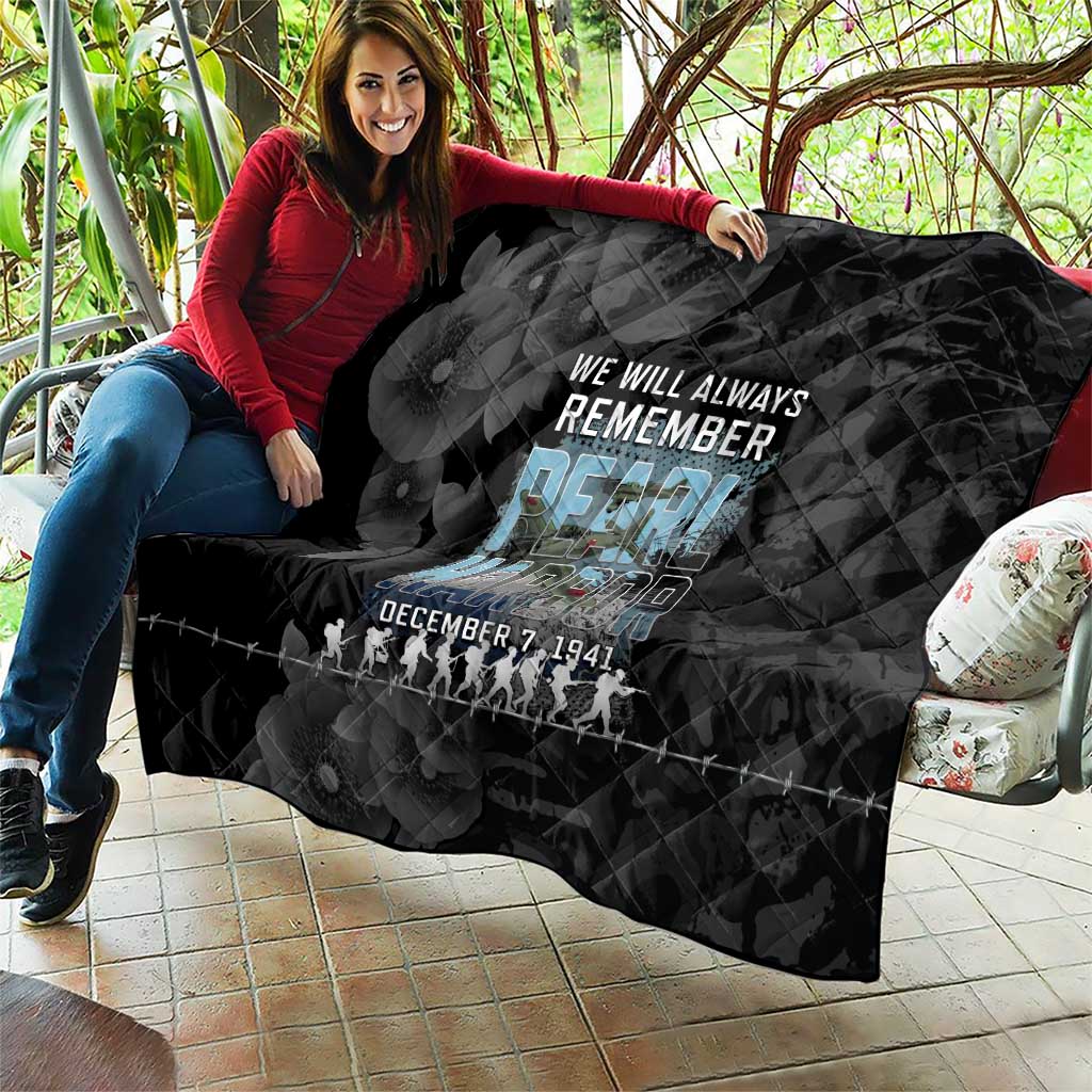 Pearl Harbor Remembrance Day Quilt We Will Always Remember LT05 - Polynesian Pride