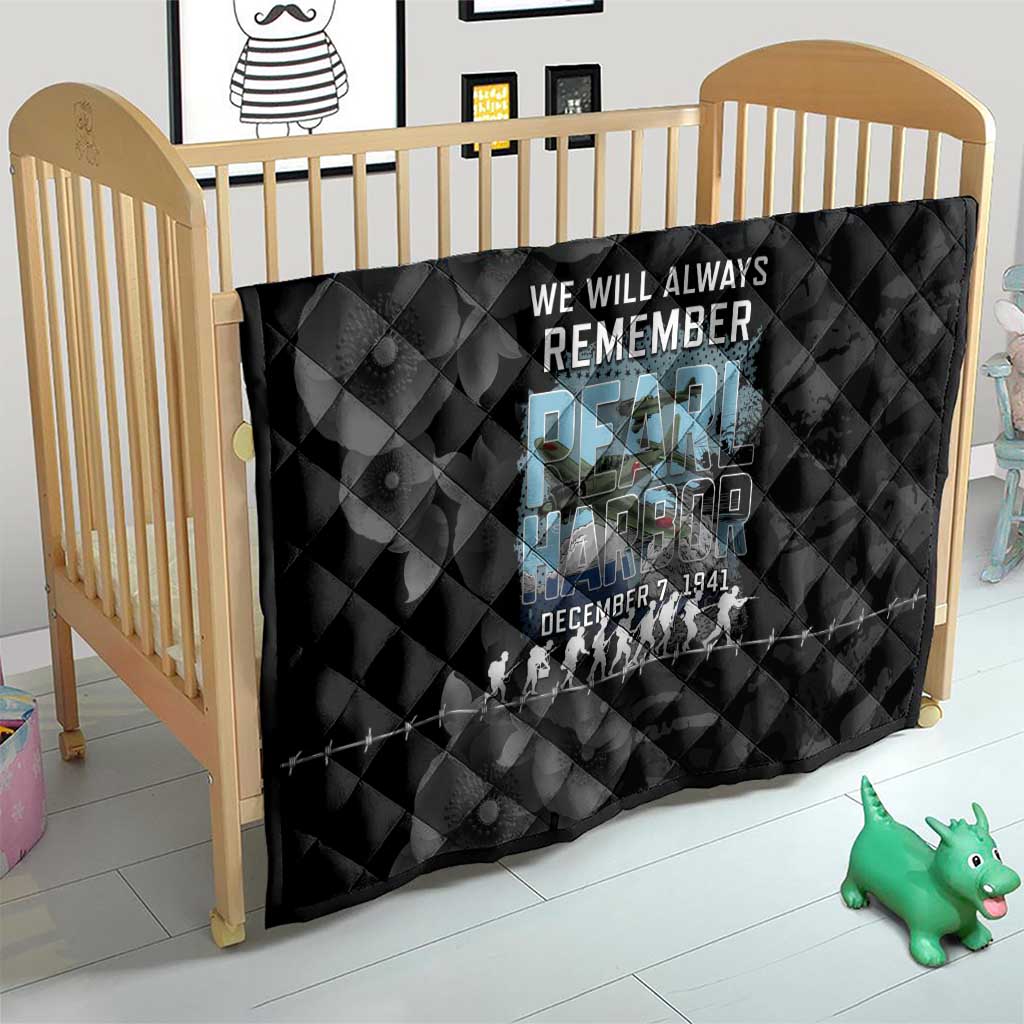 Pearl Harbor Remembrance Day Quilt We Will Always Remember LT05 - Polynesian Pride