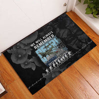 Pearl Harbor Remembrance Day Rubber Doormat We Will Always Remember LT05 - Polynesian Pride