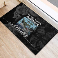 Pearl Harbor Remembrance Day Rubber Doormat We Will Always Remember LT05 - Polynesian Pride
