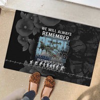 Pearl Harbor Remembrance Day Rubber Doormat We Will Always Remember LT05 - Polynesian Pride