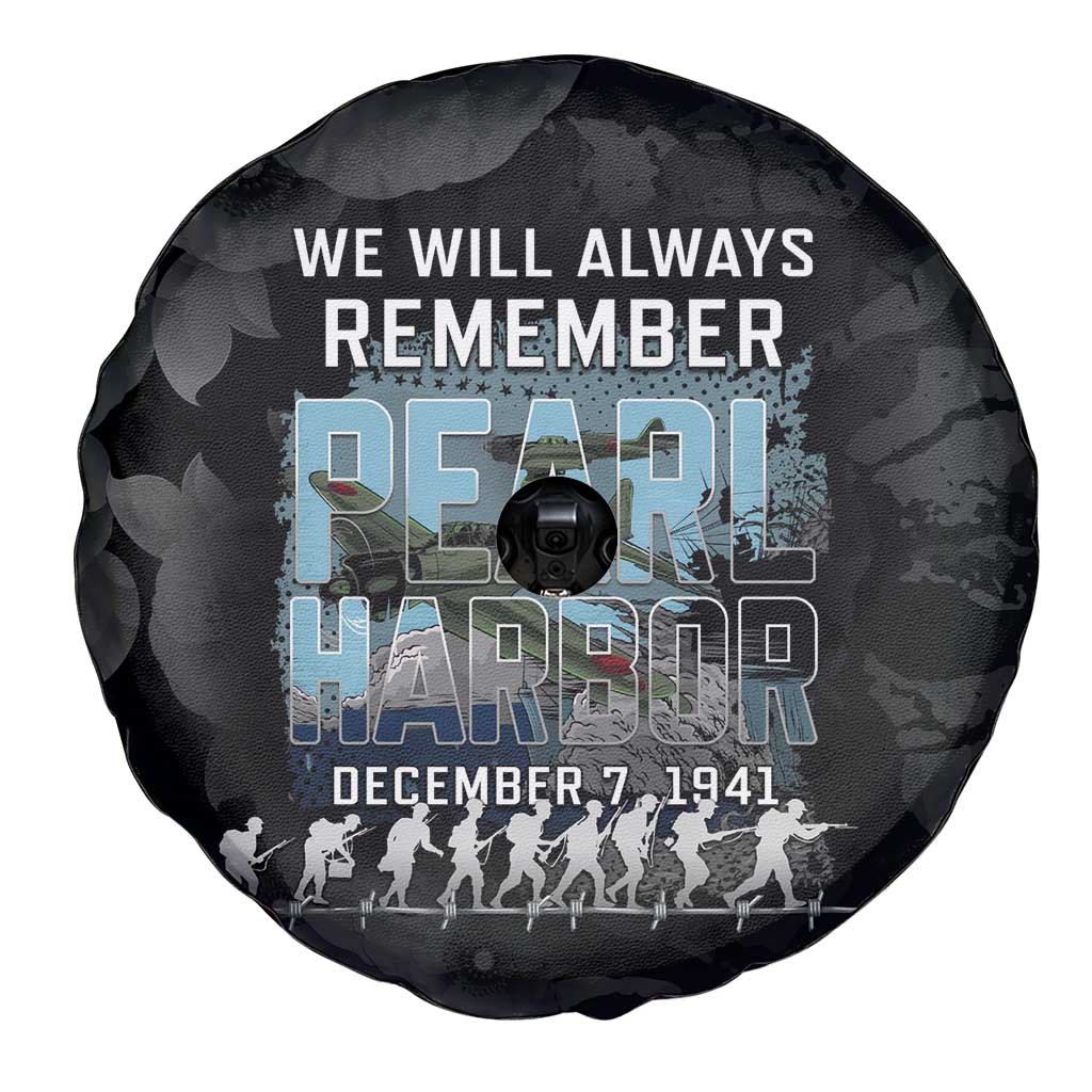 Pearl Harbor Remembrance Day Spare Tire Cover We Will Always Remember