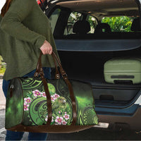 New Zealand Aotearoa Kakapo Travel Bag Maori Pattern With Manuka Galaxy Style - Polynesian Pride