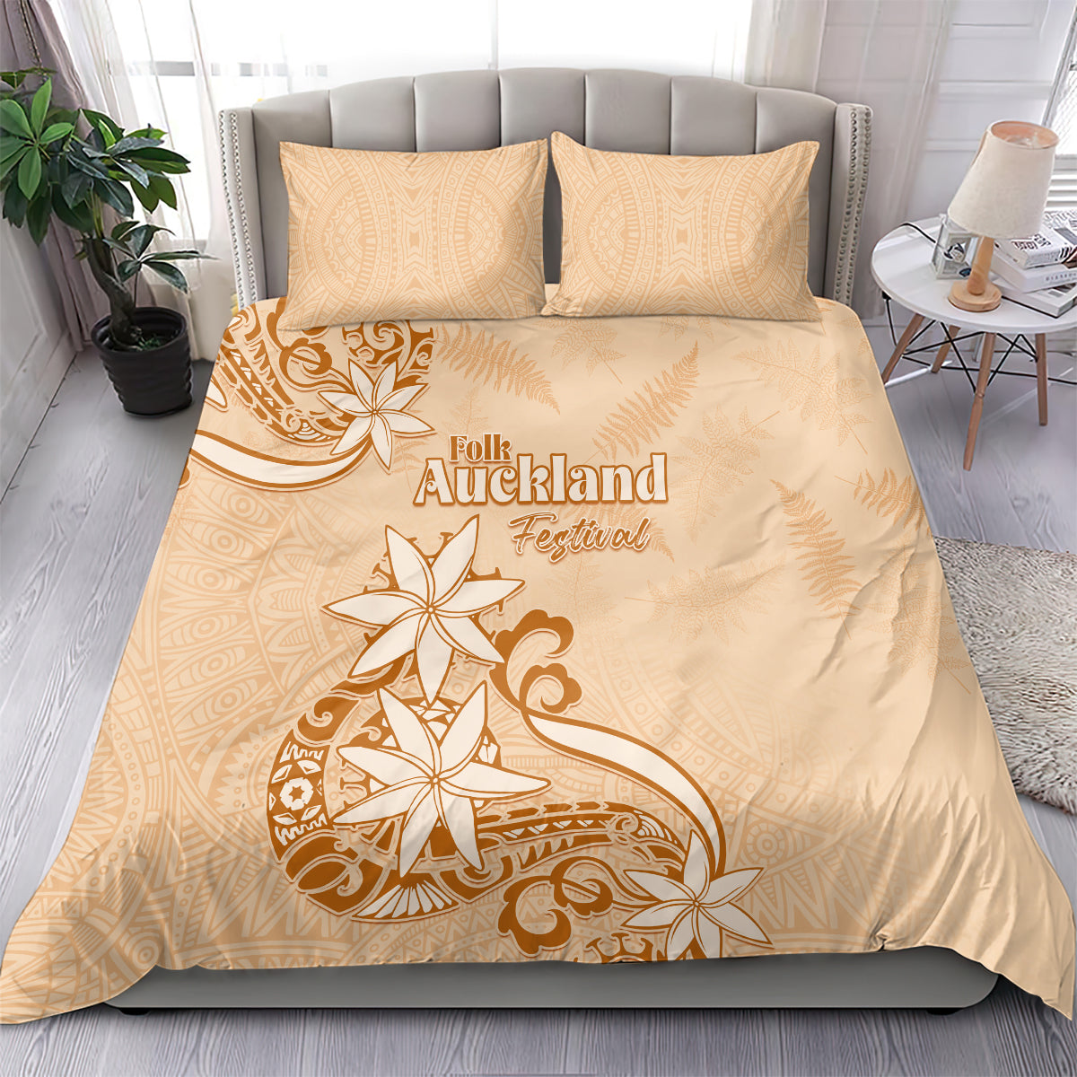 New Zealand Auckland Folk Festival Bedding Set Vintage Style LT05 - Polynesian Pride