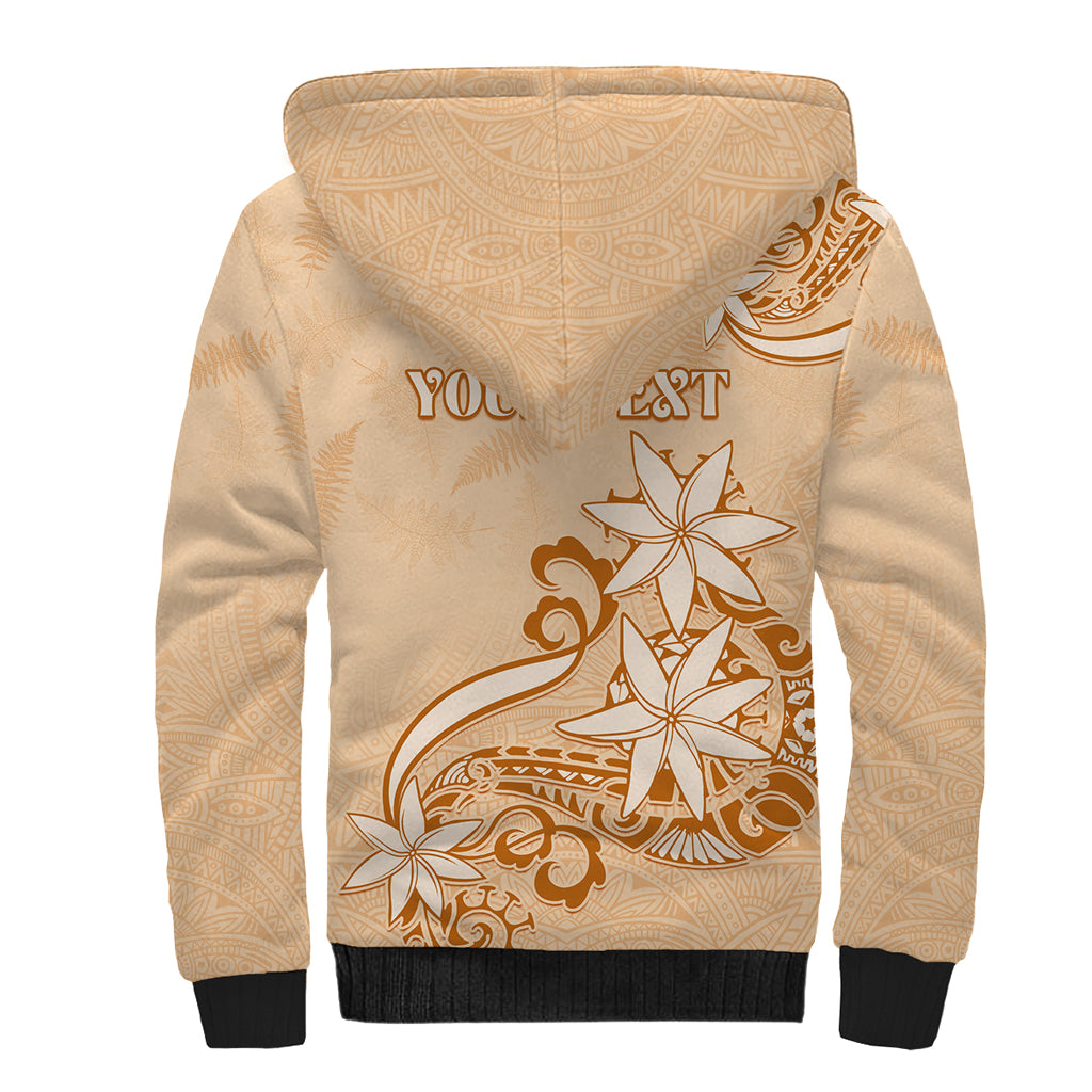 Personalised New Zealand Auckland Folk Festival Sherpa Hoodie Vintage Style LT05 - Polynesian Pride