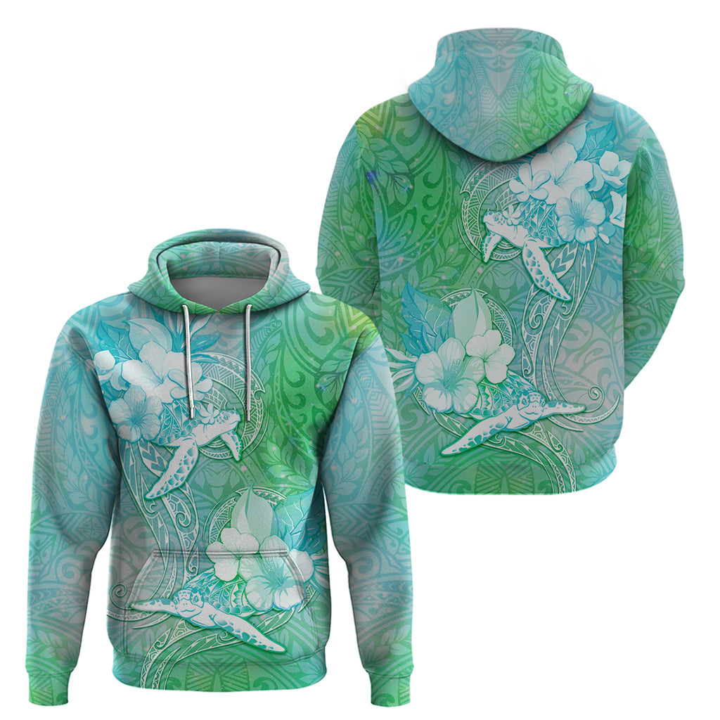 Couple Sea Turtle One Love One Heart Hoodie LT05 - Polynesian Pride