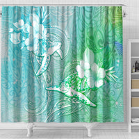 Couple Sea Turtle One Love One Heart Shower Curtain LT05 - Polynesian Pride