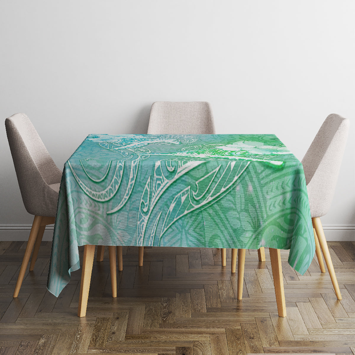 Couple Sea Turtle One Love One Heart Tablecloth LT05 - Polynesian Pride
