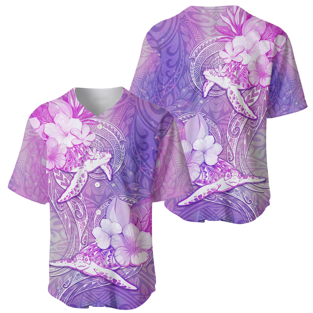 Couple Sea Turtle Love Give Us A Fairytale Baseball Jersey LT05 - Polynesian Pride