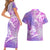 Couple Sea Turtle Love Give Us A Fairytale Couples Matching Short Sleeve Bodycon Dress and Hawaiian Shirt LT05 - Polynesian Pride