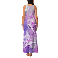 Couple Sea Turtle Love Give Us A Fairytale Family Matching Tank Maxi Dress and Hawaiian Shirt LT05 - Polynesian Pride