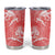 Polynesia Sea Turtle Couple Tumbler Cup Happy Valentine Day Red LT05