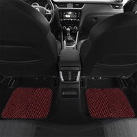 Custom Aotearoa Ngapuhi Car Mats Maori Tribal Pattern Mix Poutama