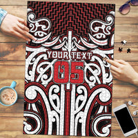 Custom Aotearoa Ngapuhi Puzzle Maori Tribal Pattern Mix Poutama