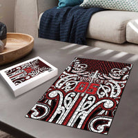 Custom Aotearoa Ngapuhi Puzzle Maori Tribal Pattern Mix Poutama