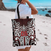 Custom Aotearoa Ngapuhi Tote Bag Maori Tribal Pattern Mix Poutama