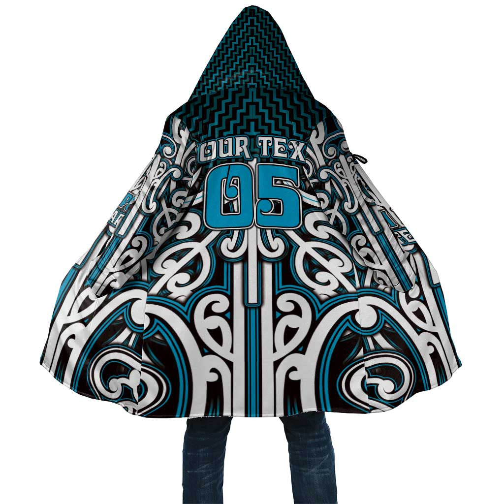 Custom Aotearoa Ngati Porou Cloak Maori Tribal Pattern Mix Poutama