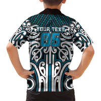 Custom Aotearoa Ngati Porou Family Matching Mermaid Dress and Hawaiian Shirt Maori Tribal Pattern Mix Poutama LT05 - Polynesian Pride