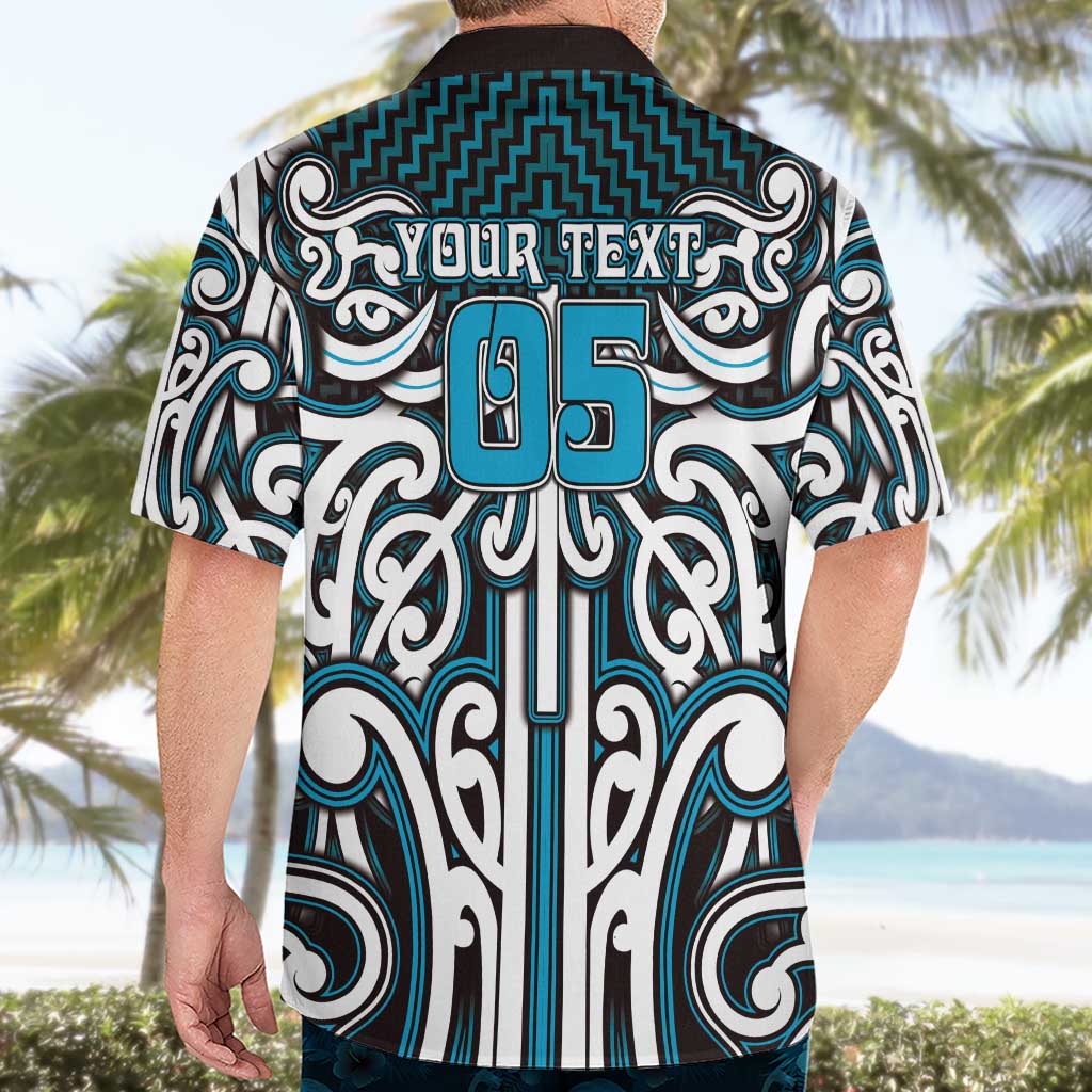 Custom Aotearoa Ngati Porou Hawaiian Shirt Maori Tribal Pattern Mix Poutama