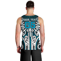 Custom Aotearoa Ngati Porou Men Tank Top Maori Tribal Pattern Mix Poutama