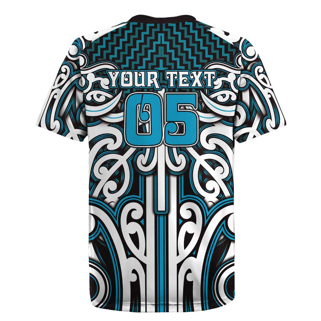 Custom Aotearoa Ngati Porou Rugby Jersey Maori Tribal Pattern Mix Poutama LT05 - Polynesian Pride