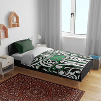 Custom Aotearoa Ngai Tahu Bedding Set Maori Tribal Pattern Mix Poutama