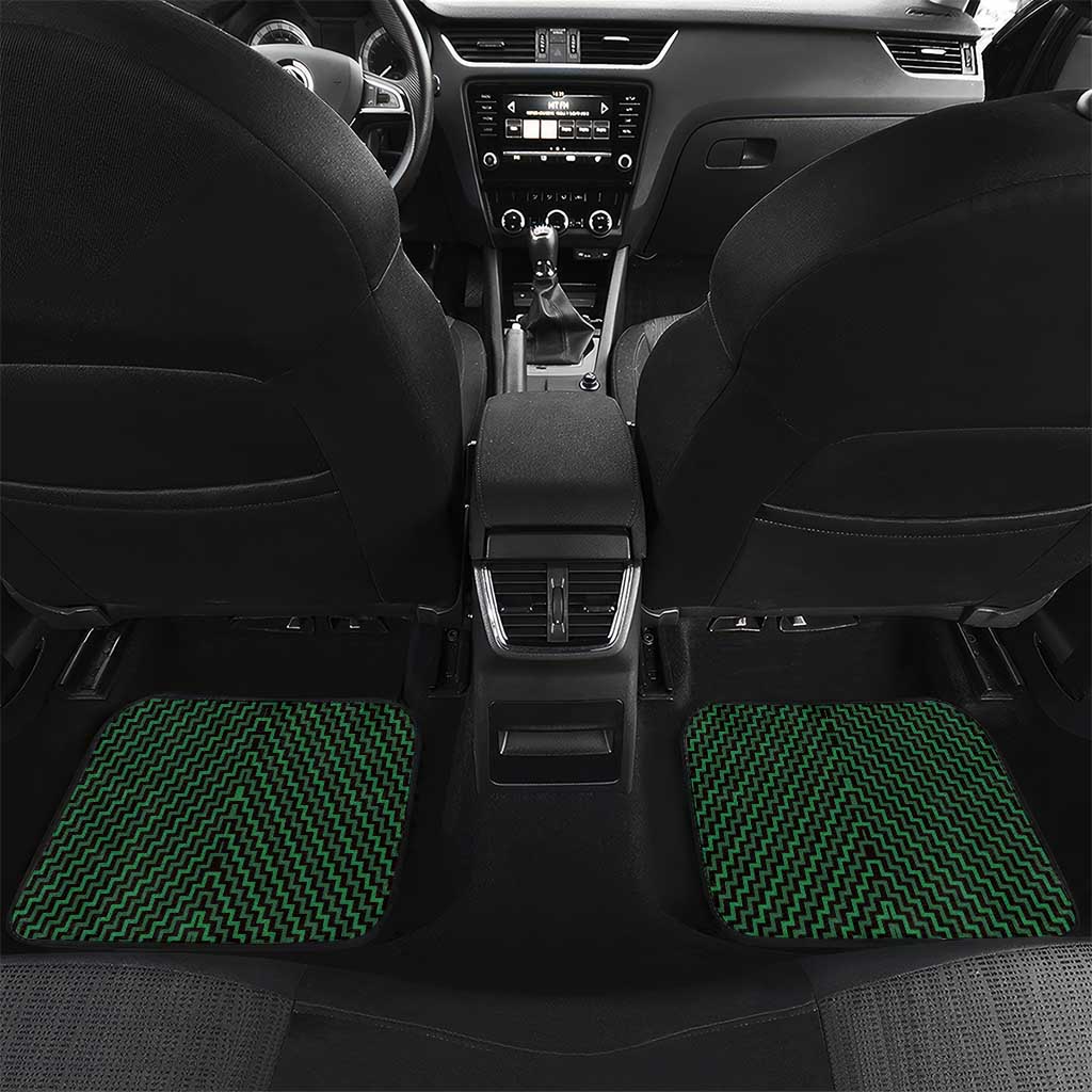 Custom Aotearoa Ngai Tahu Car Mats Maori Tribal Pattern Mix Poutama