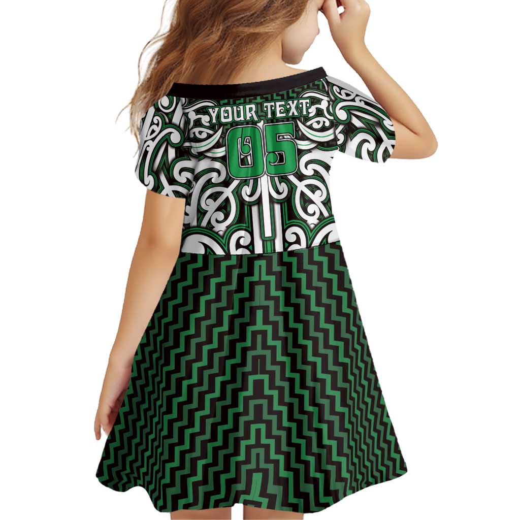 Custom Aotearoa Ngai Tahu Family Matching Tank Maxi Dress and Hawaiian Shirt Maori Tribal Pattern Mix Poutama