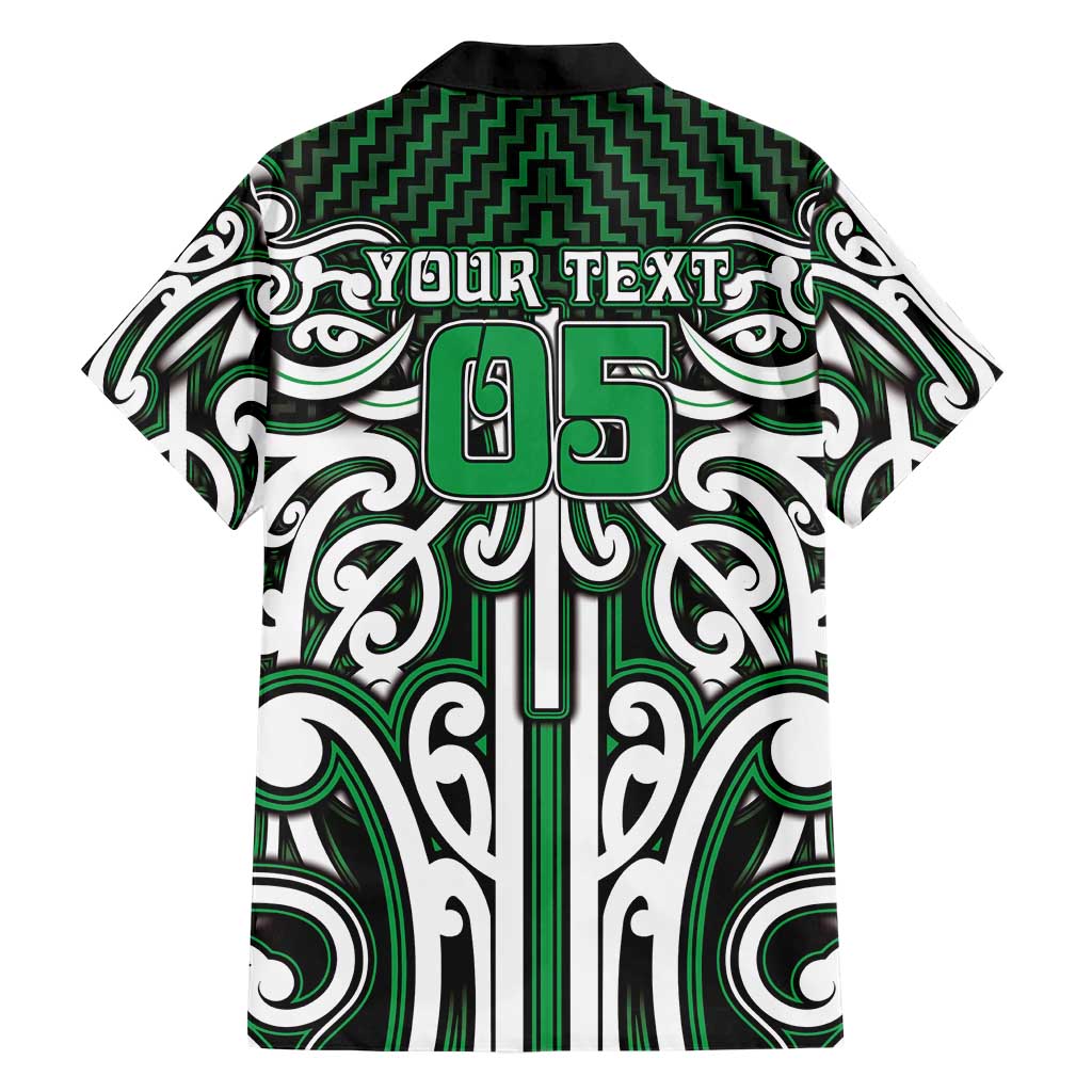 Custom Aotearoa Ngai Tahu Family Matching Tank Maxi Dress and Hawaiian Shirt Maori Tribal Pattern Mix Poutama