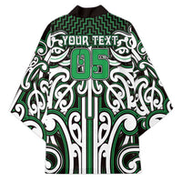 Custom Aotearoa Ngai Tahu Kimono Maori Tribal Pattern Mix Poutama LT05 - Polynesian Pride