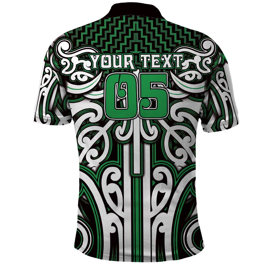 Custom Aotearoa Ngai Tahu Polo Shirt Maori Tribal Pattern Mix Poutama
