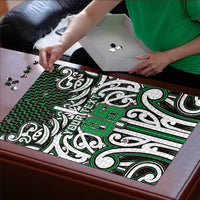 Custom Aotearoa Ngai Tahu Puzzle Maori Tribal Pattern Mix Poutama