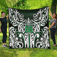 Custom Aotearoa Ngai Tahu Quilt Maori Tribal Pattern Mix Poutama