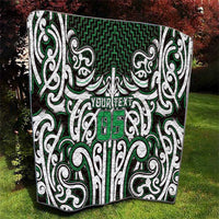 Custom Aotearoa Ngai Tahu Quilt Maori Tribal Pattern Mix Poutama