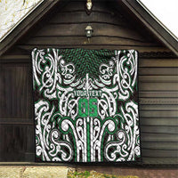 Custom Aotearoa Ngai Tahu Quilt Maori Tribal Pattern Mix Poutama
