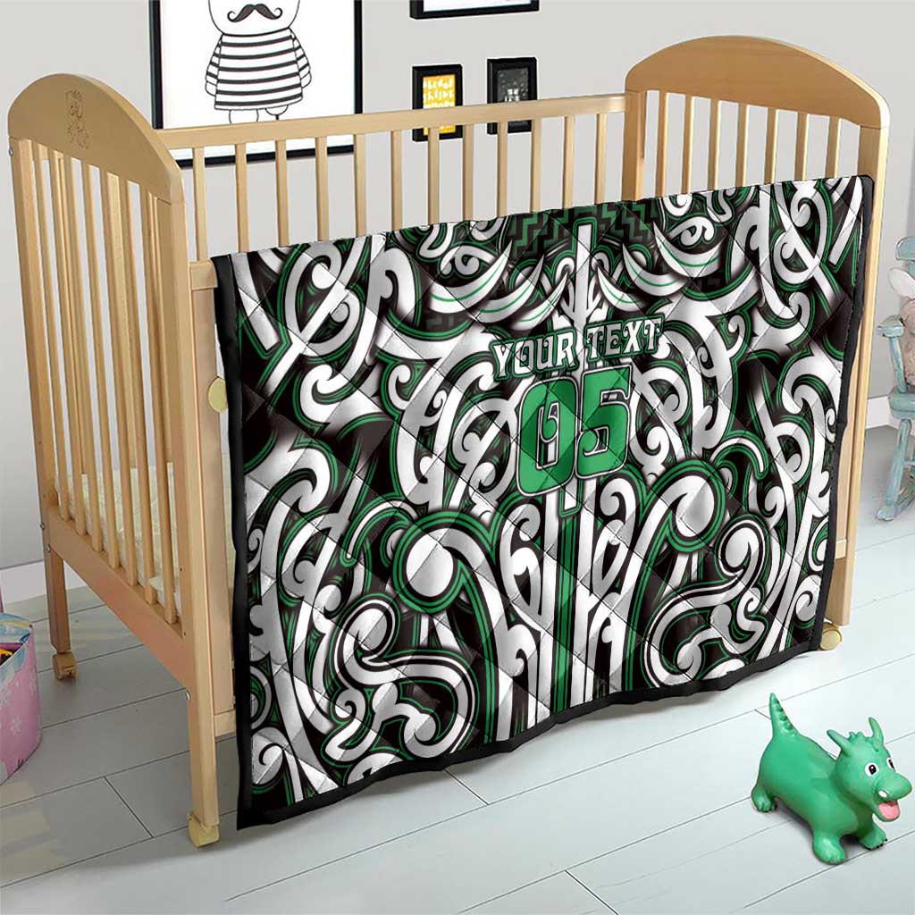 Custom Aotearoa Ngai Tahu Quilt Maori Tribal Pattern Mix Poutama