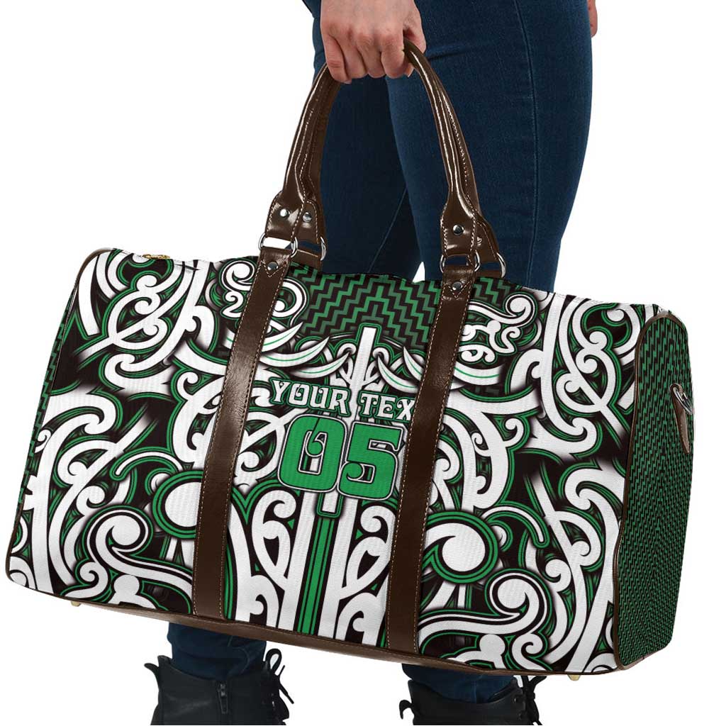 Custom Aotearoa Ngai Tahu Travel Bag Maori Tribal Pattern Mix Poutama LT05 - Polynesian Pride
