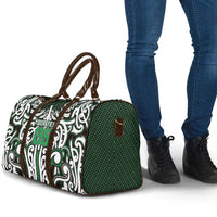 Custom Aotearoa Ngai Tahu Travel Bag Maori Tribal Pattern Mix Poutama LT05 - Polynesian Pride