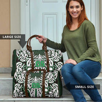 Custom Aotearoa Ngai Tahu Travel Bag Maori Tribal Pattern Mix Poutama LT05 - Polynesian Pride