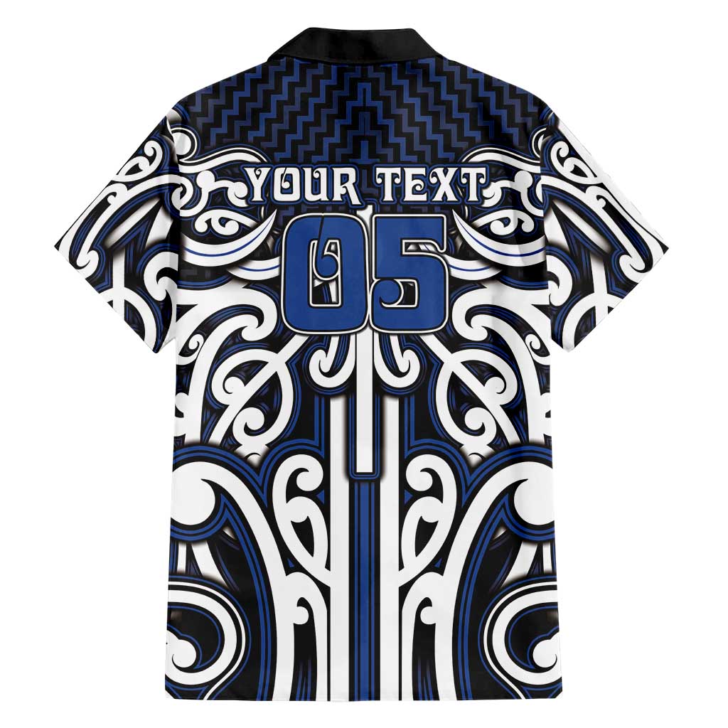 Custom Aotearoa Ngati Tuwharetoa Hawaiian Shirt Maori Tribal Pattern Mix Poutama