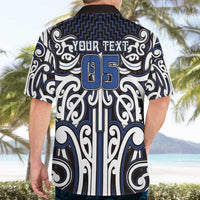 Custom Aotearoa Ngati Tuwharetoa Hawaiian Shirt Maori Tribal Pattern Mix Poutama