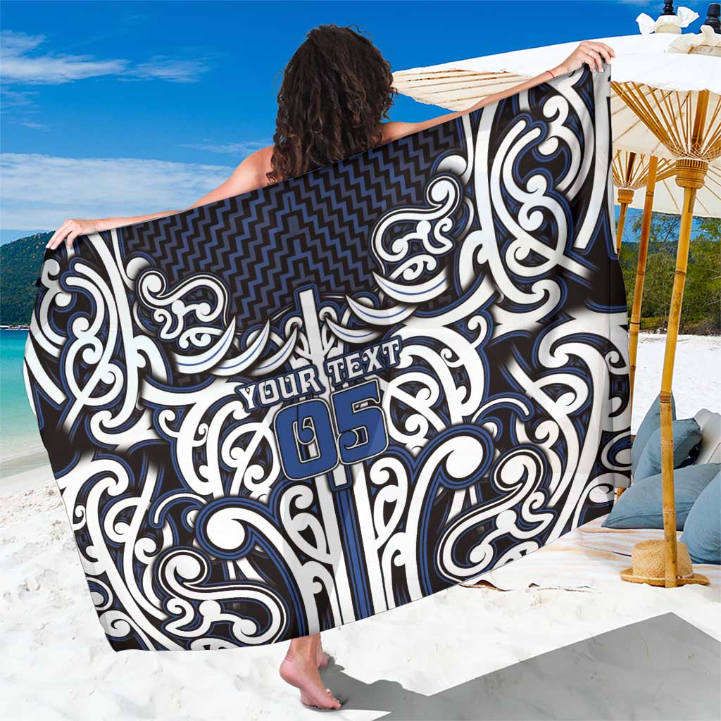 Custom Aotearoa Ngati Tuwharetoa Sarong Maori Tribal Pattern Mix Poutama