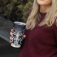 Custom Aotearoa Ngati Tuwharetoa Tumbler Cup Maori Tribal Pattern Mix Poutama