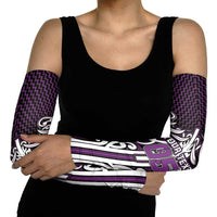 Custom Aotearoa Rangitane Arm Sleeves Maori Tribal Pattern Mix Poutama