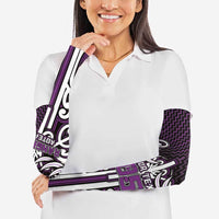 Custom Aotearoa Rangitane Arm Sleeves Maori Tribal Pattern Mix Poutama