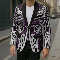 Custom Aotearoa Rangitane Blazer Maori Tribal Pattern Mix Poutama