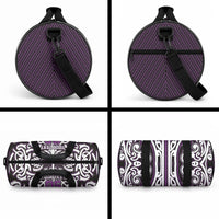 Custom Aotearoa Rangitane Duffle Bag Maori Tribal Pattern Mix Poutama