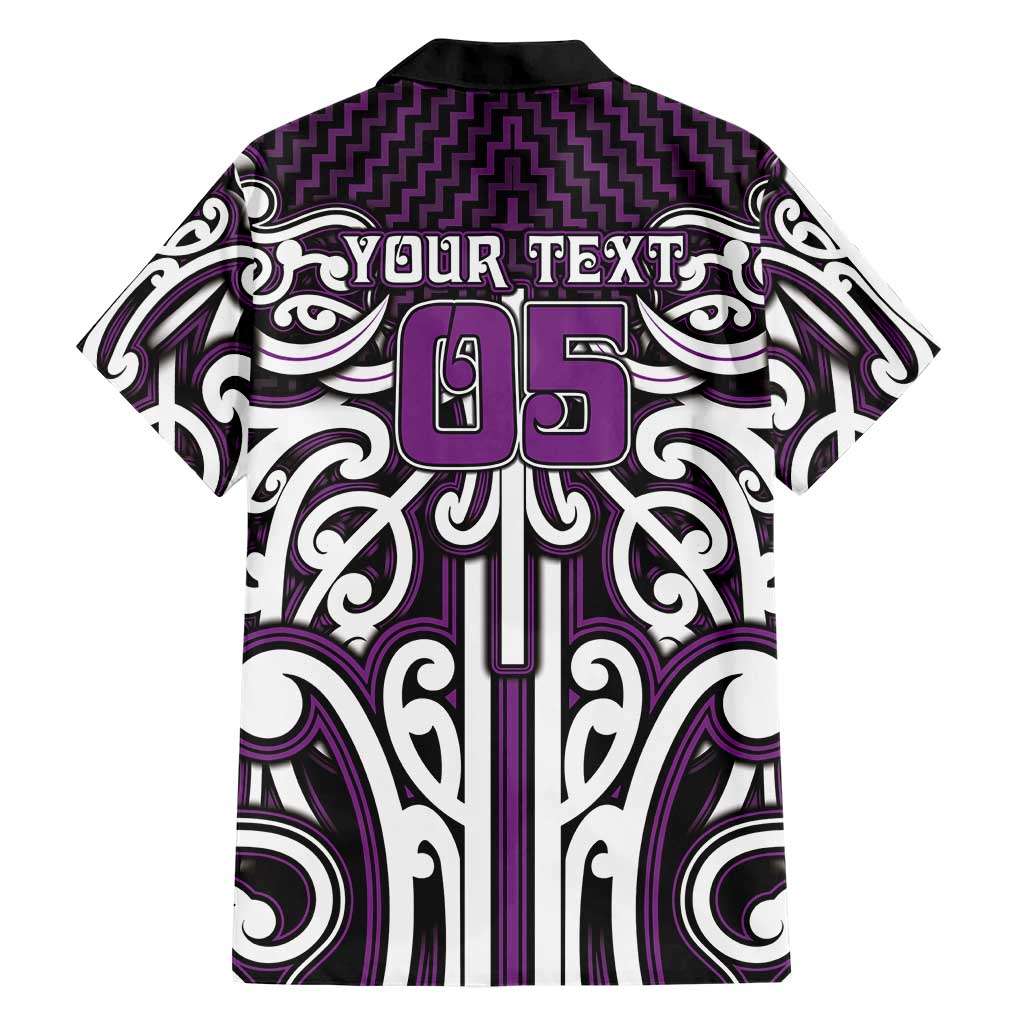 Custom Aotearoa Rangitane Family Matching Tank Maxi Dress and Hawaiian Shirt Maori Tribal Pattern Mix Poutama