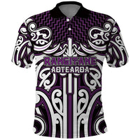 Custom Aotearoa Rangitane Polo Shirt Maori Tribal Pattern Mix Poutama